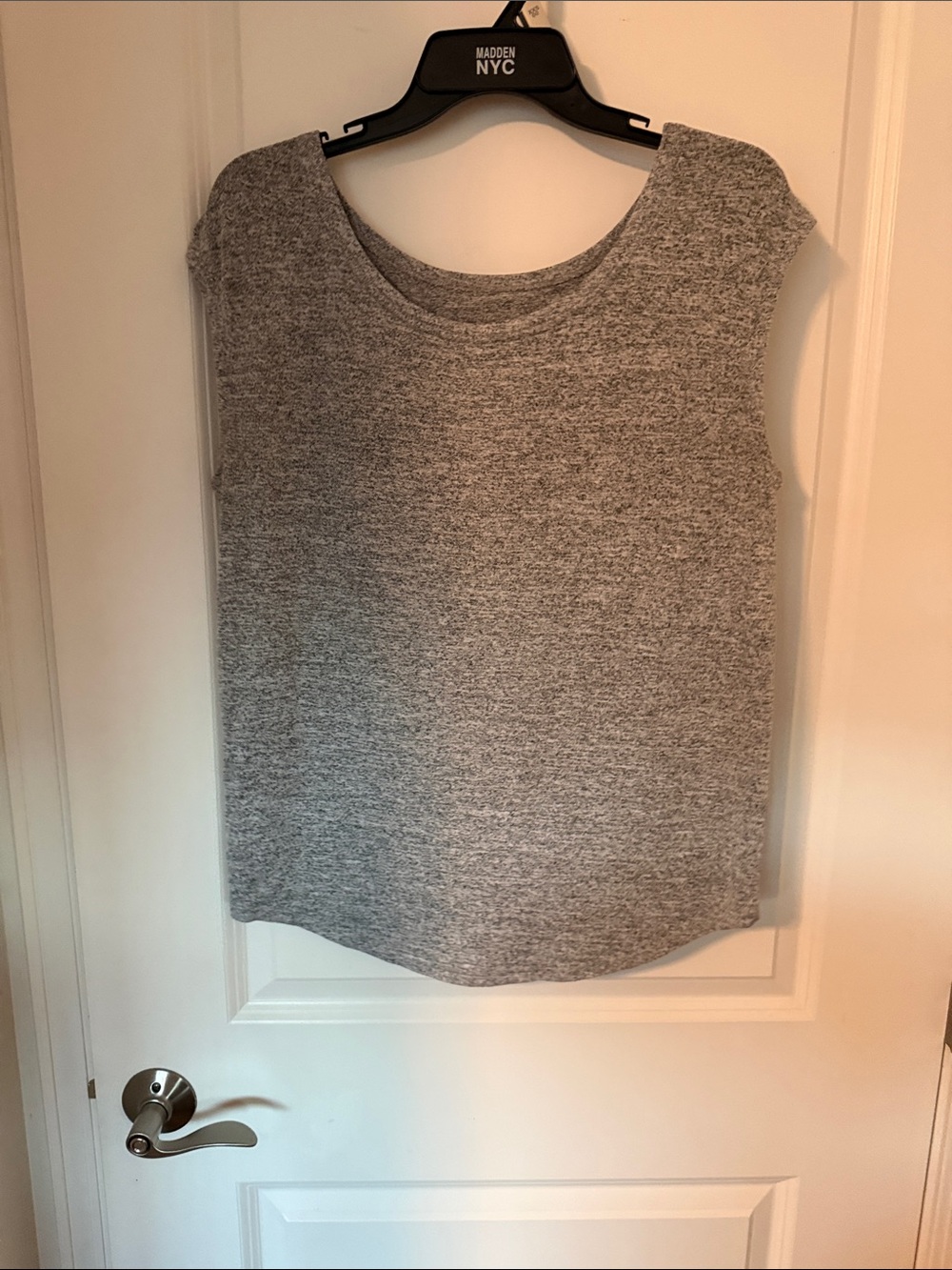 GAP Gray Sleeveless Knit Tank